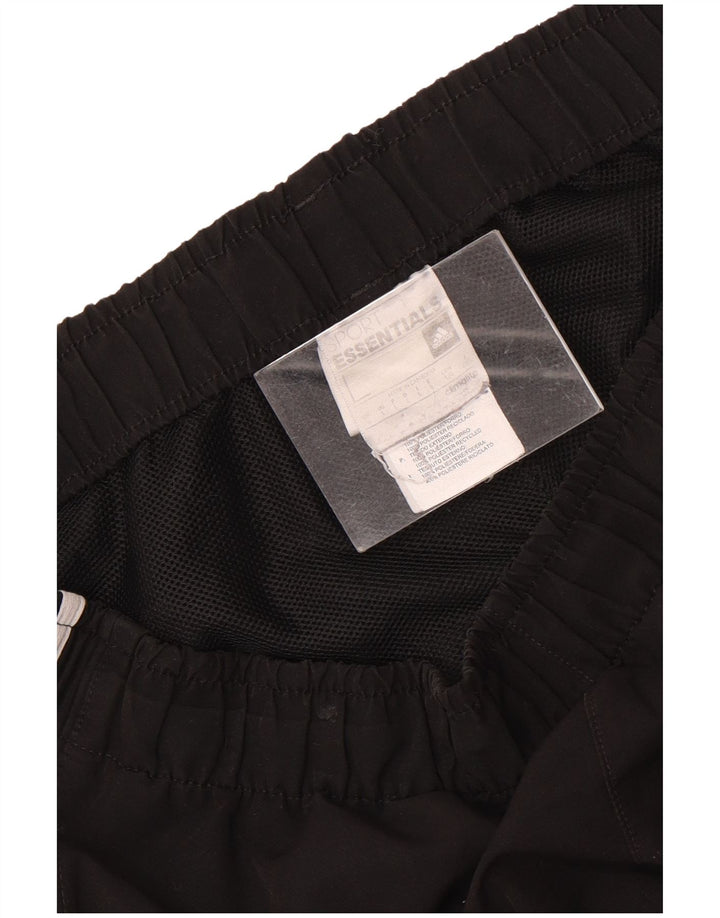 Adidas Mens Climalite Sport Shorts Grande Negro Poliéster