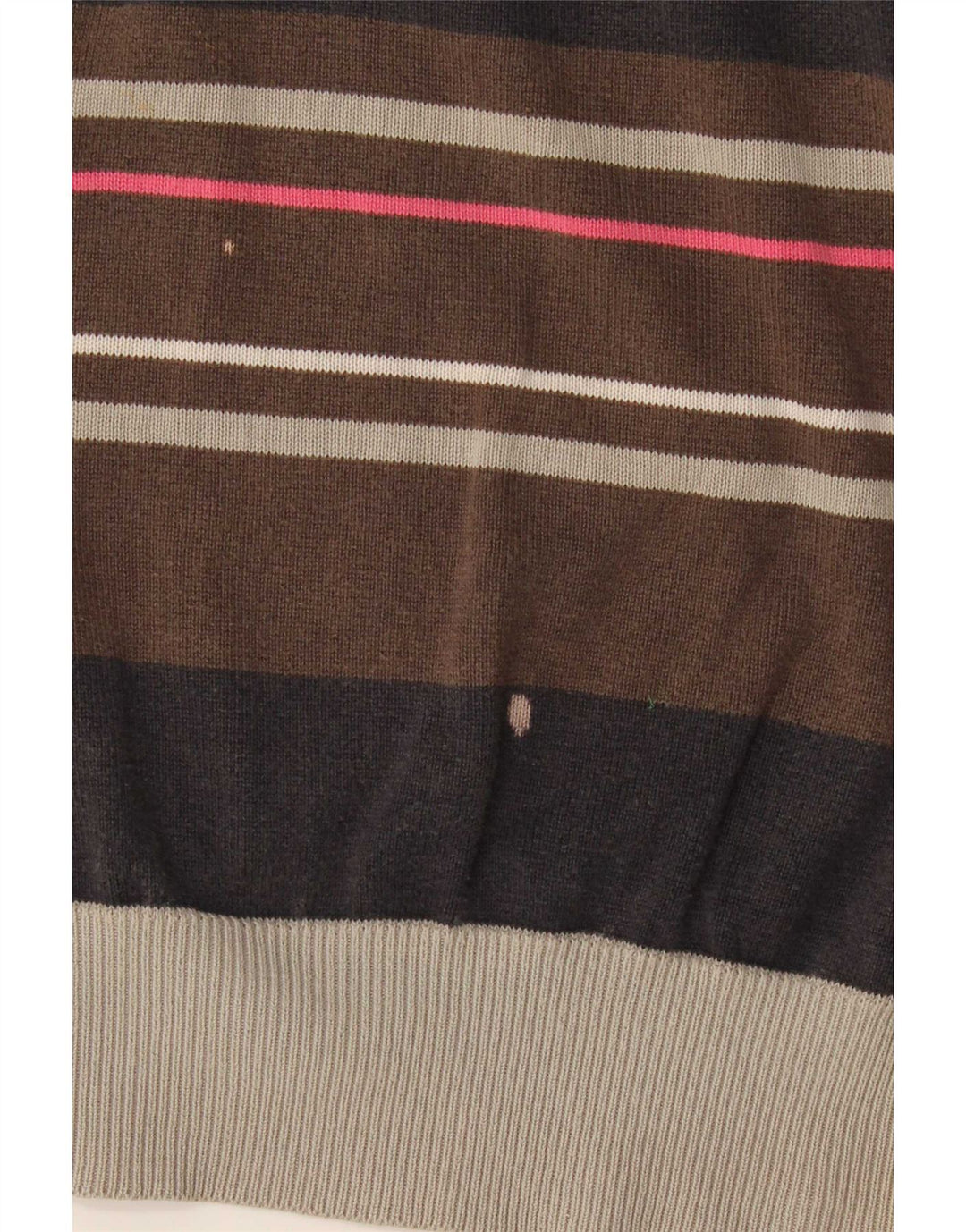 Jack & Jones Hombre Jersey Gráfico Con Cuello Redondo Color Block Marrón Medio
