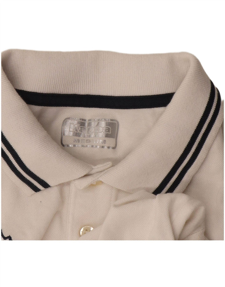 Polo Kappa Hombre Medium Blanco
