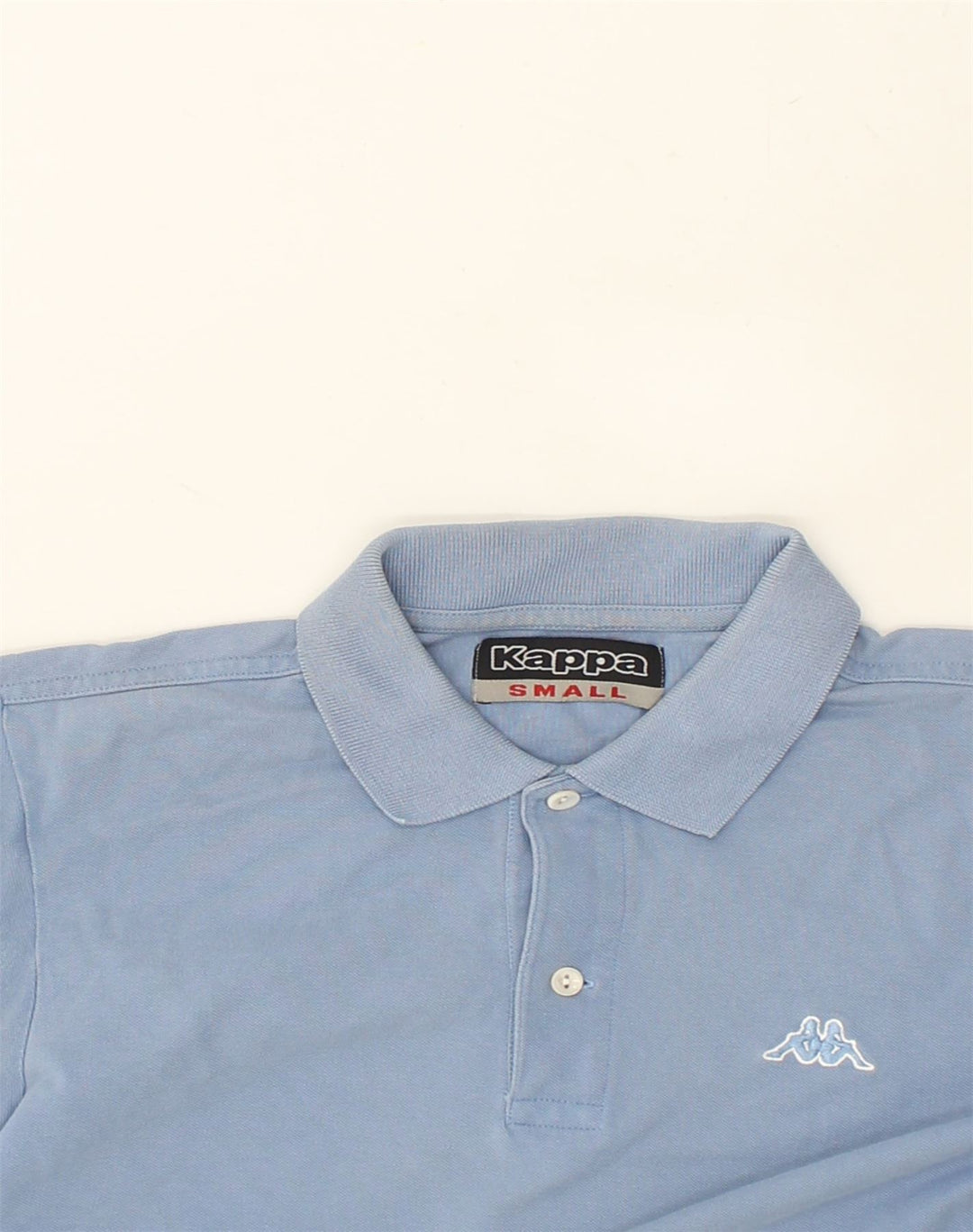 KAPPA Mens Polo Shirt Small Blue Cotton | Vintage Kappa | Thrift | Second-Hand Kappa | Used Clothing | Messina Hembry 