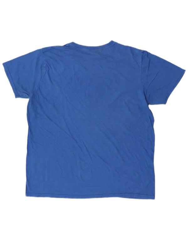 Reebok - Camiseta gráfica para hombre, talla grande, color azul