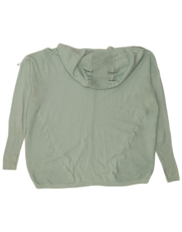 Athleta Suéter de gran tamaño con capucha para mujer UK 46 Grande Turquesa