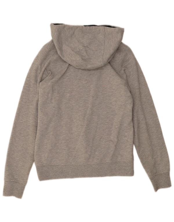 Helly Hansen Sudadera con capucha gráfica para mujer UK 6 XS Algodón moteado gris