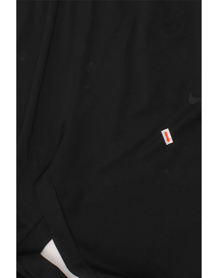 NIKE Boys Tracksuit Trousers 13-14 Years XL Black Polyester Vintage Nike and Second-Hand Nike from Messina Hembry 