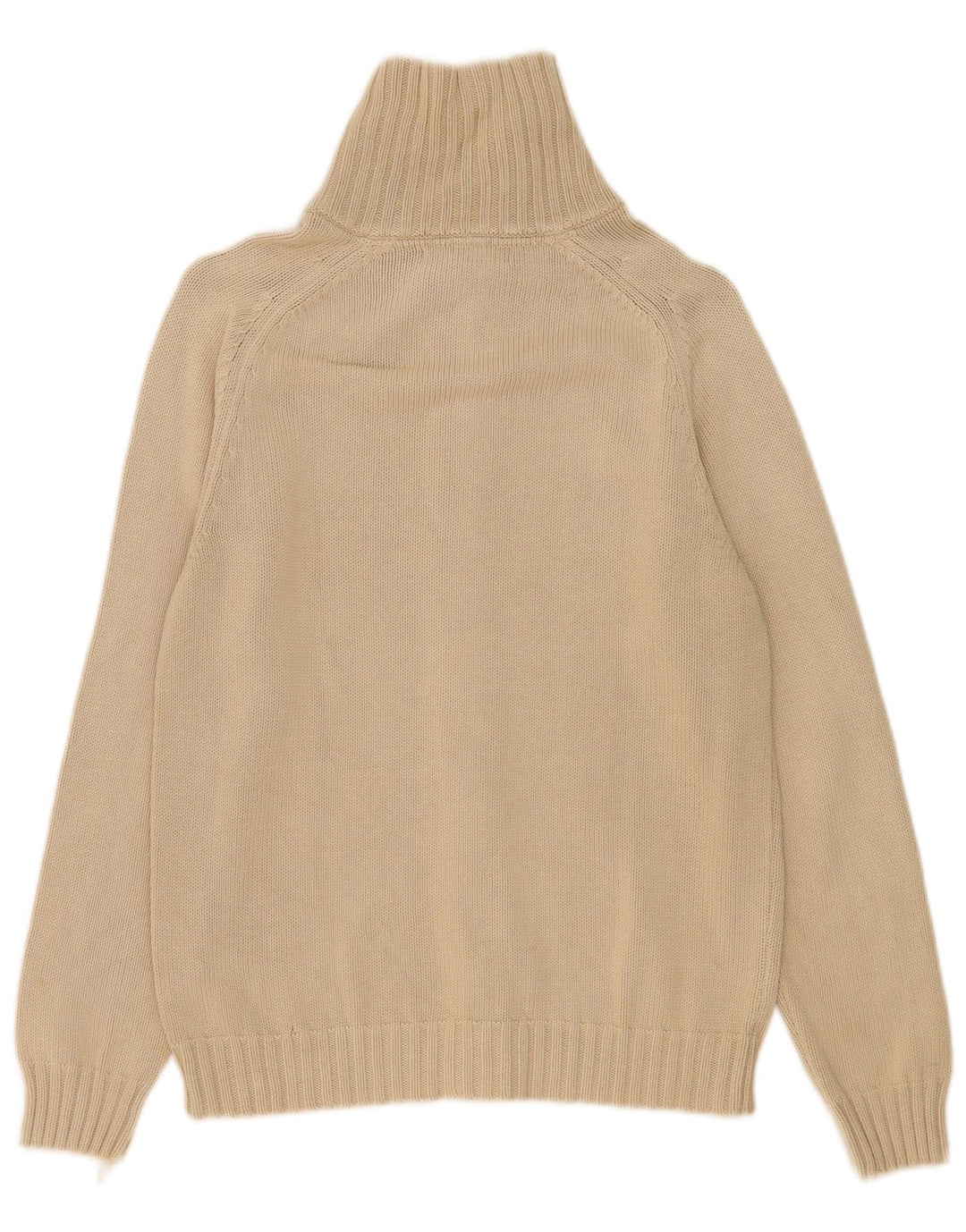 ZARA Hombre Jersey Cárdigan Algodón Beige Medio