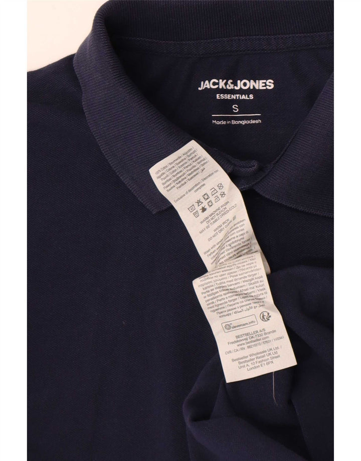 Polo Jack & Jones Hombre Small Azul Marino Algodón