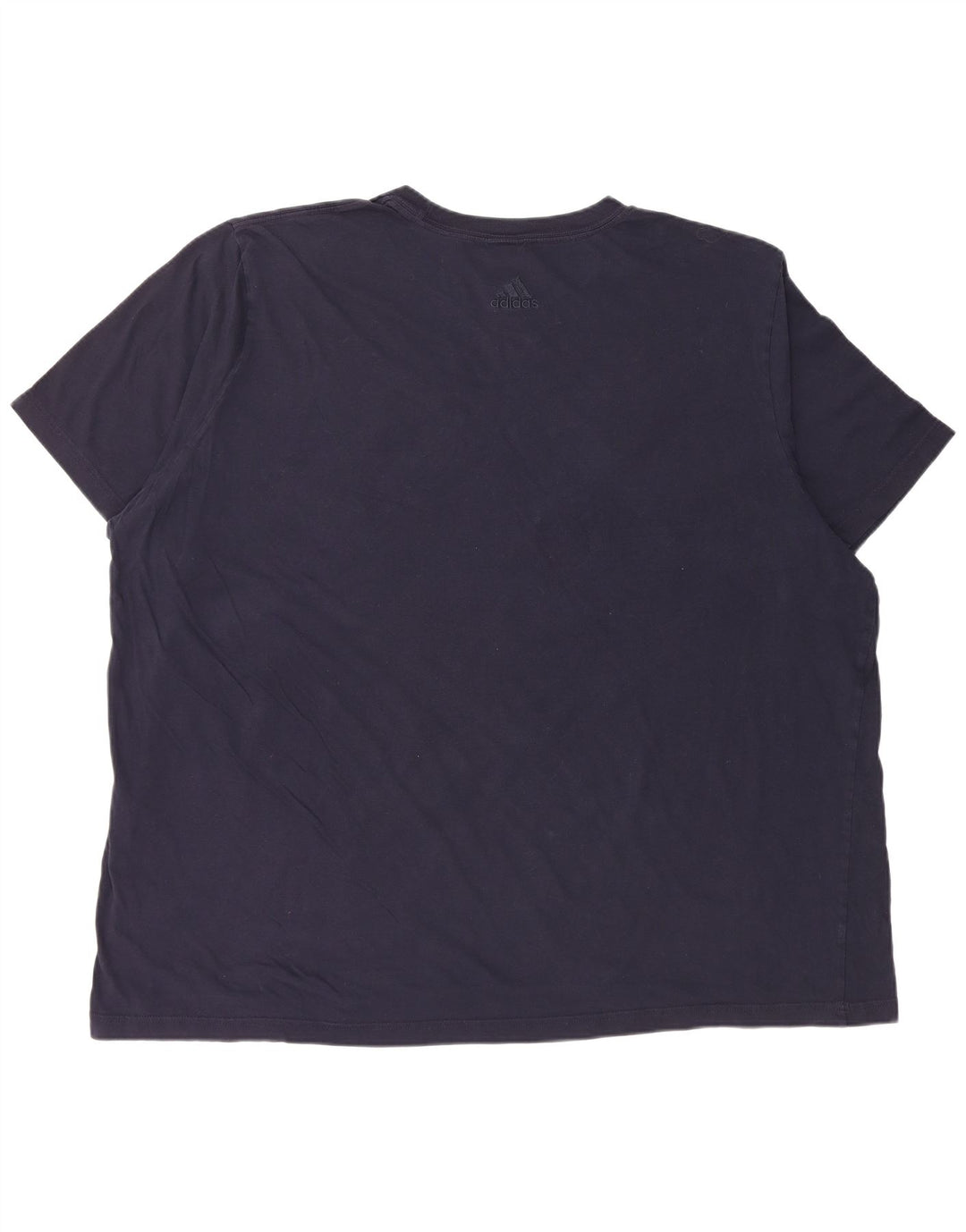 ADIDAS Camiseta gráfica para hombre Top 3XL Azul marino Algodón