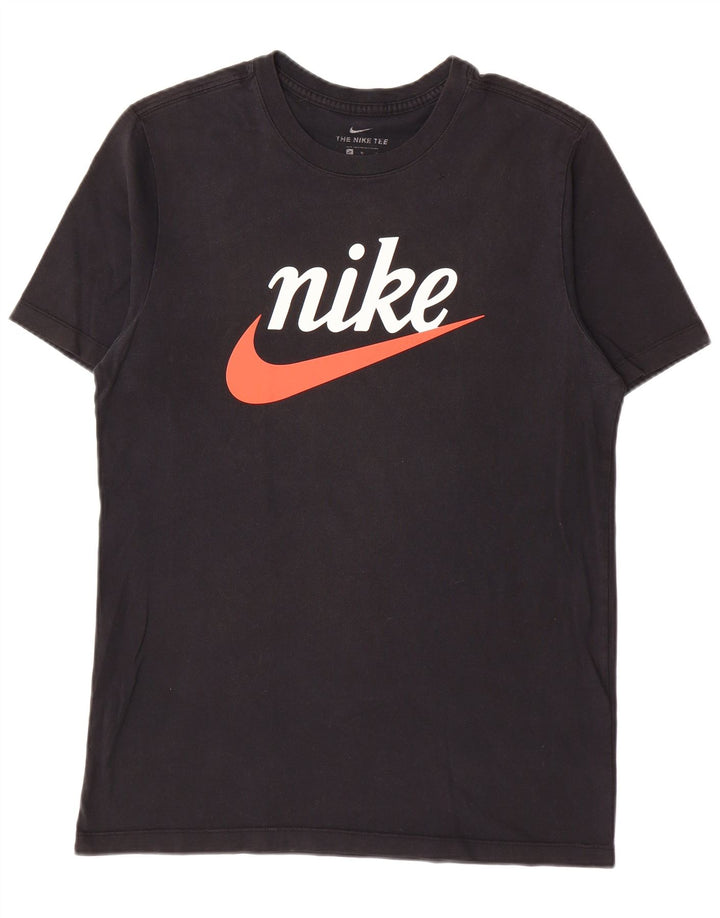 Nike Camiseta gráfica para hombre, parte superior mediana negra