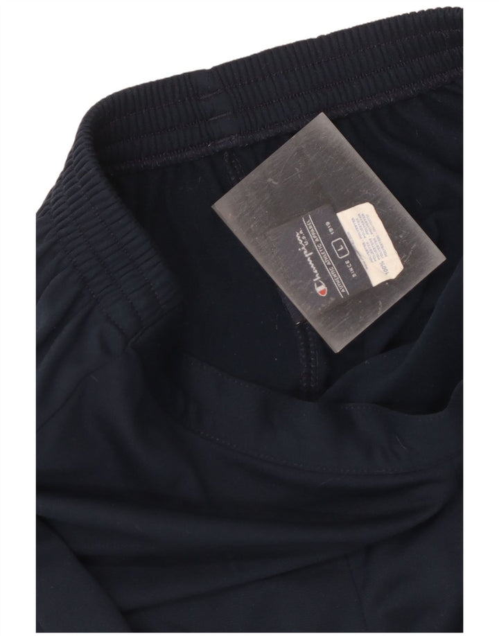 Champion Pantalones de chándal para niño 11-12 años Grande Azul Marino Poliéster