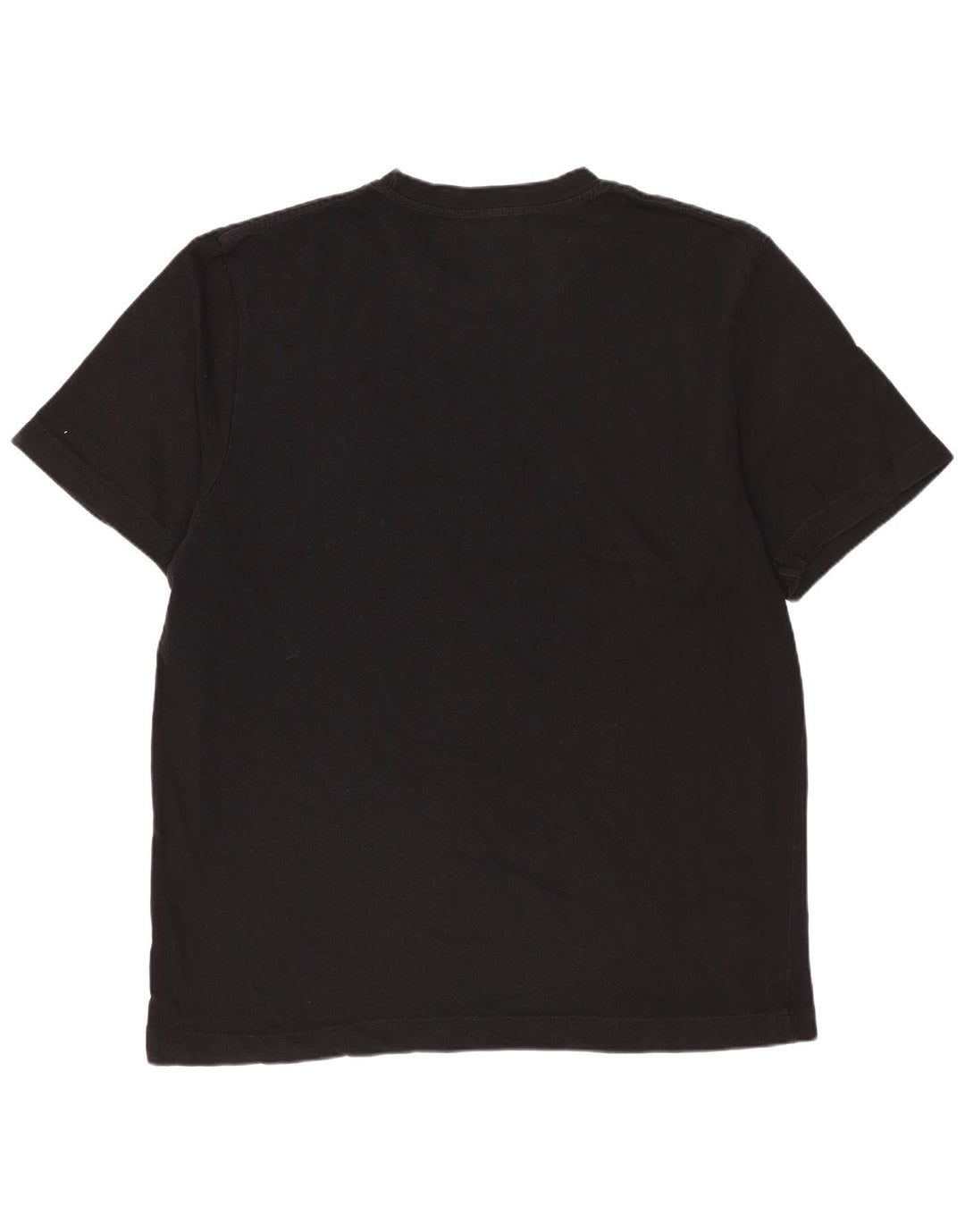 ZARA Hombre Camiseta Top XL Algodón Negro