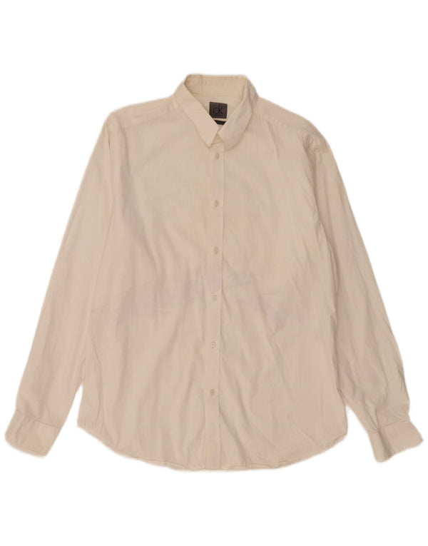 Camisa Calvin Klein para hombre 2XL Blanco roto