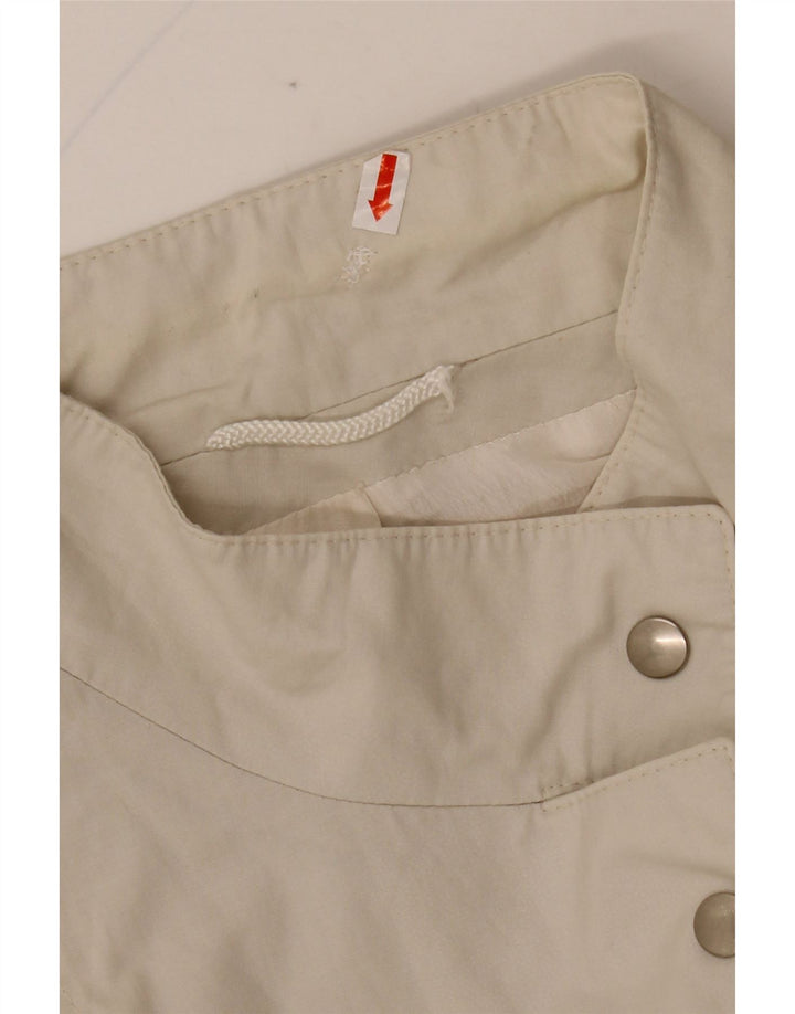NINO Chaqueta Bomber Extragrande para Mujer UK 20 2XL Algodón Beige