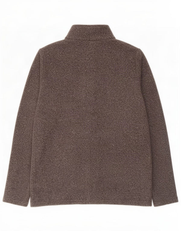 Marks & Spencer Chaqueta polar para mujer UK 46 Poliéster gris grande