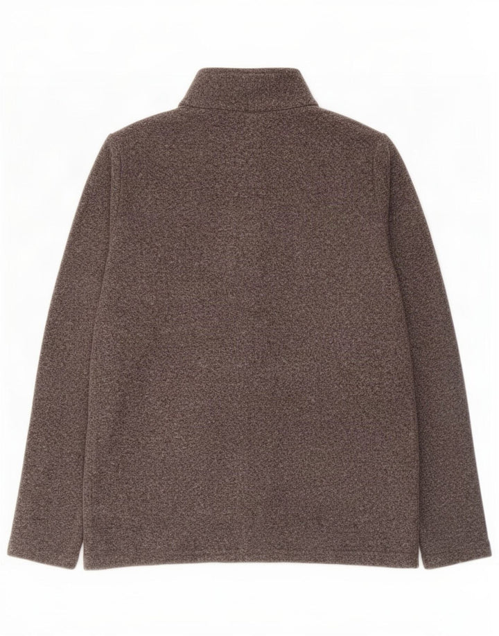 Marks & Spencer Chaqueta polar para mujer UK 46 Poliéster gris grande