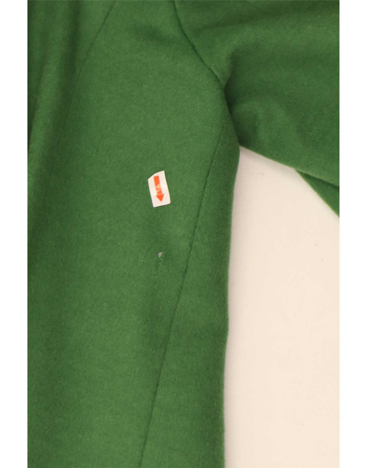 Hucke Chaqueta tipo blazer con doble botonadura para mujer UK 40 XL Lana verde