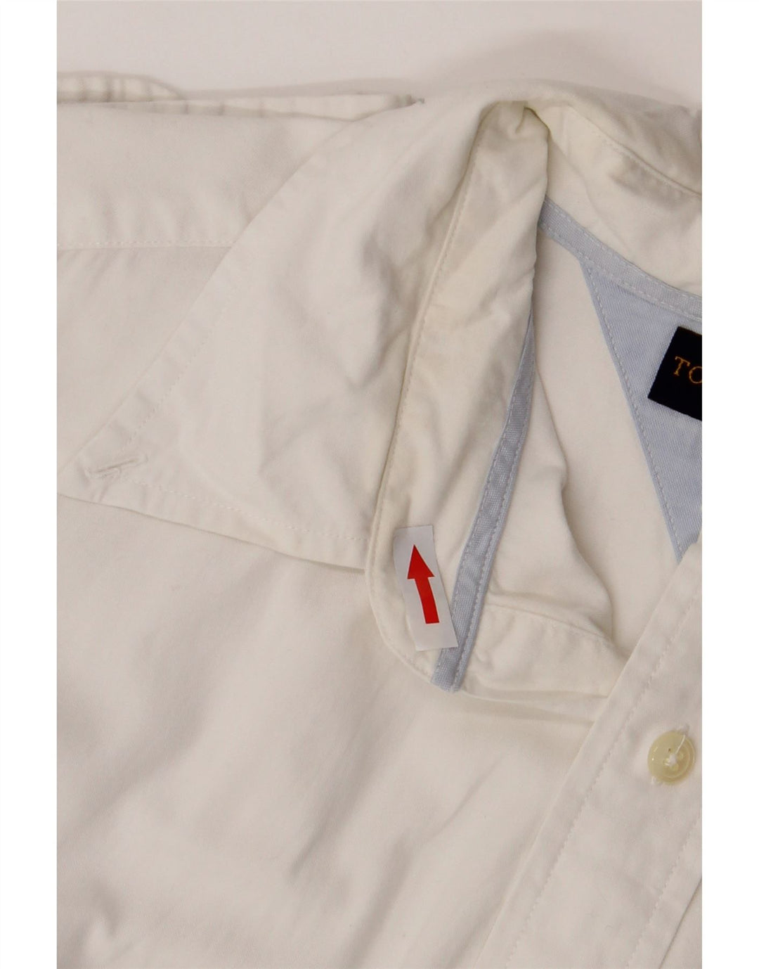 Camisa Tommy Hilfiger Hombre Grande Algodón Blanco