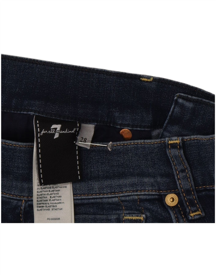 Vaqueros Bootcut para mujer 7 For All Mankind W28 L34 Algodón azul
