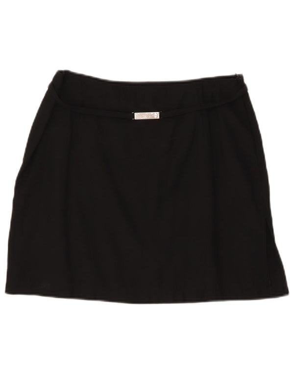Minifalda Moschino para mujer IT 40 Small W27 Acetato negro