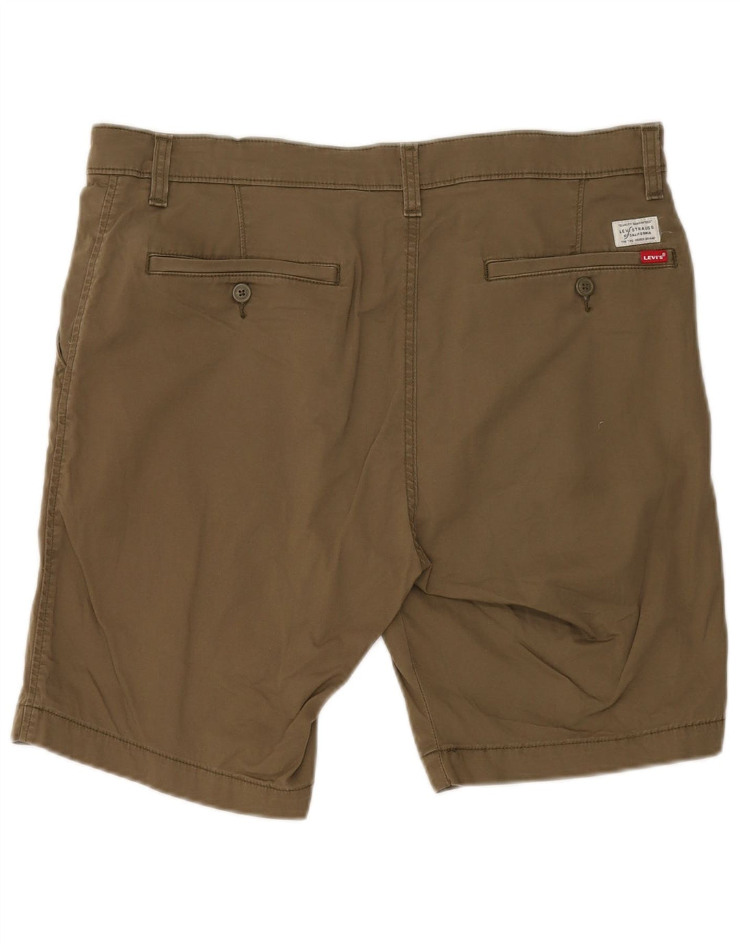 Levi's Pantalones cortos chinos para hombre W36 Large Khaki Cotton