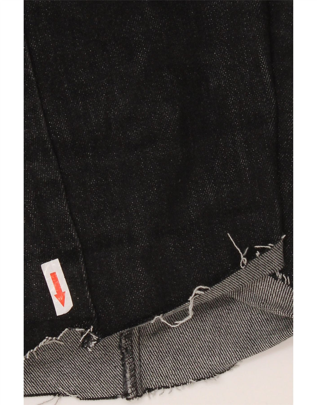 LEVI'S Pantalones cortos vaqueros 525 para mujer W28 Algodón negro mediano