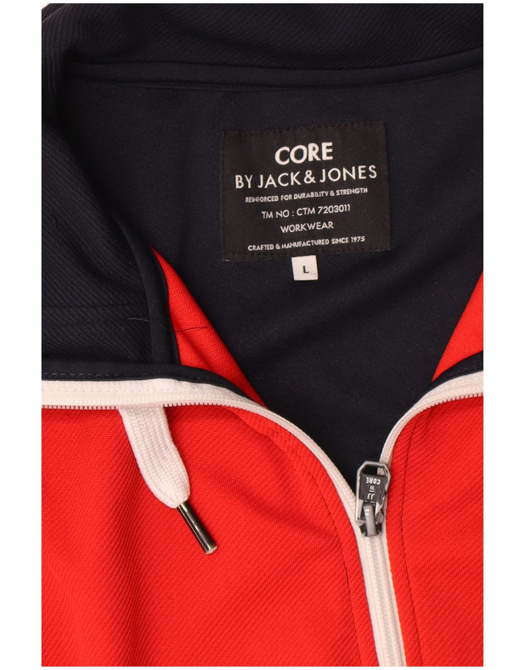Jack & Jones Hombre Chándal Top Chaqueta Grande Azul Marino Colorblock