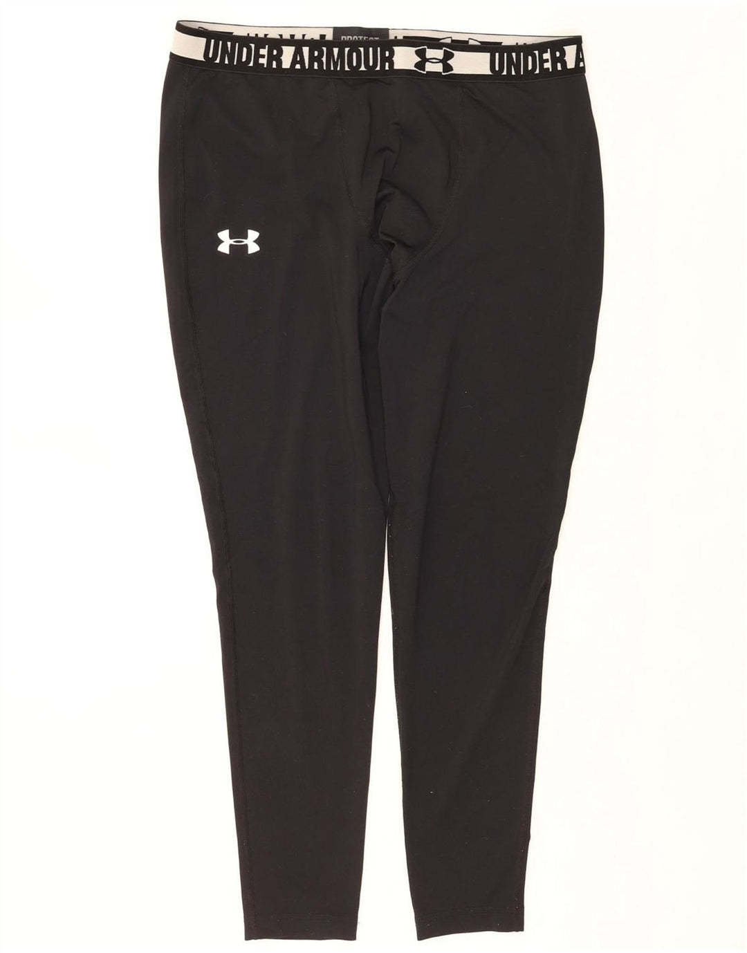 UNDER ARMOUR Leggings gráficos Heat Gear para mujer UK 40 XL Bloque de color negro