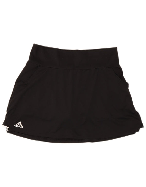 Adidas Mujer Aeroready Skort UK 12/14 Mediano Negro Poliéster