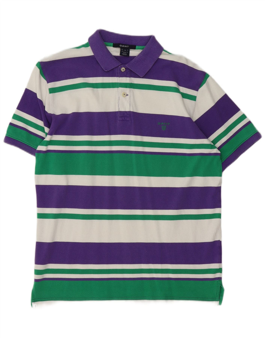 GANT Polo De Rugby De Algodón De Rayas Multicolor Mediano Hombre