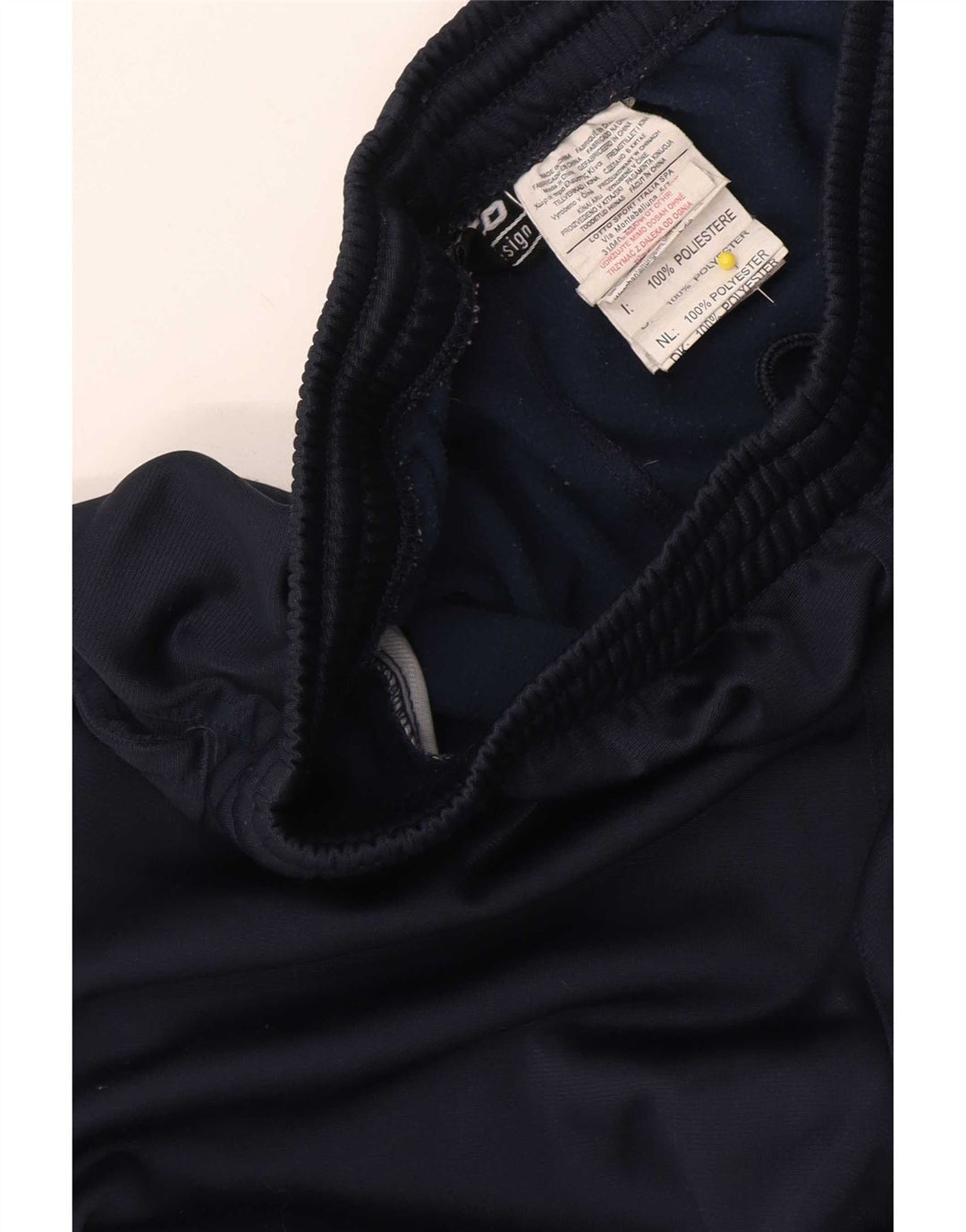 Pantalones De Chándal Lotto Hombre Small Azul Marino Poliéster