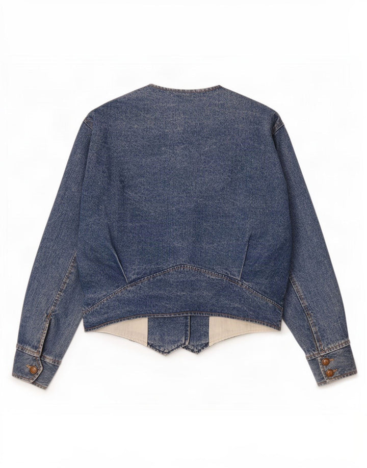 Chaqueta vaquera para mujer Airport UK 12 Algodón azul medio