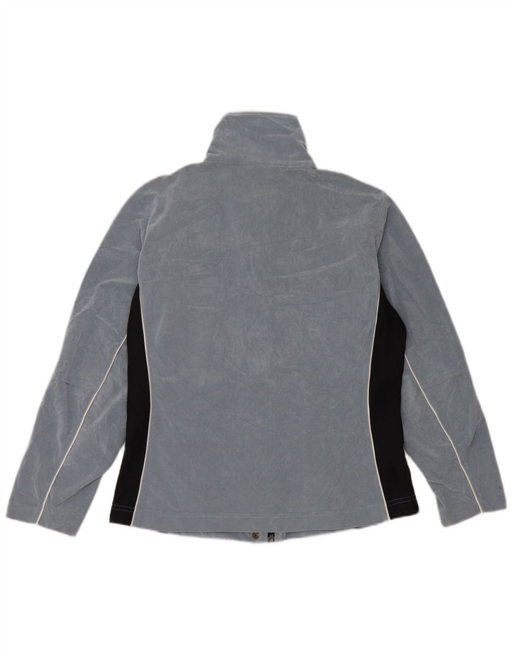 Asics - Chaqueta de chándal para mujer, talla 40, color azul medio