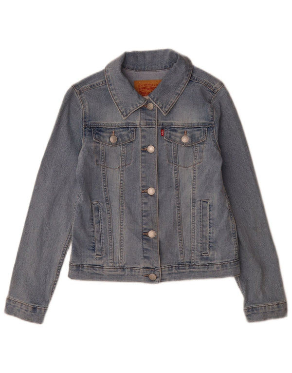 Levi's Chaqueta vaquera para niña 10-11 años Grande Azul Algodón