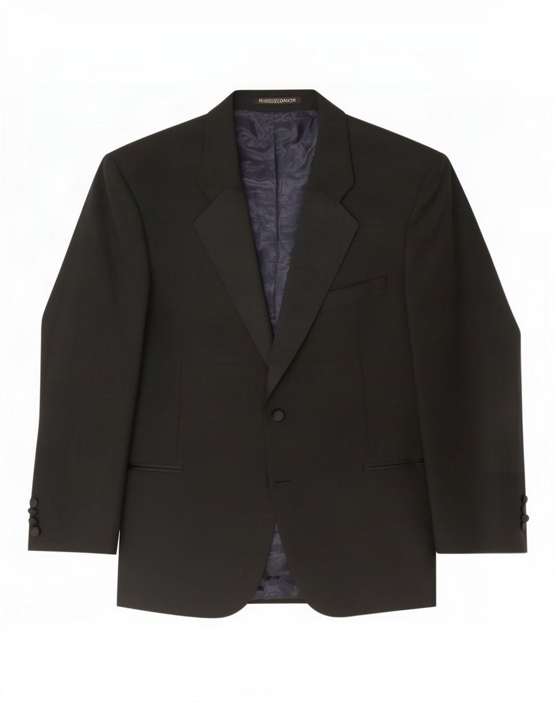 Marks & Spencer Chaqueta tipo blazer de 2 botones para hombre Talla 44 XL Lana negra