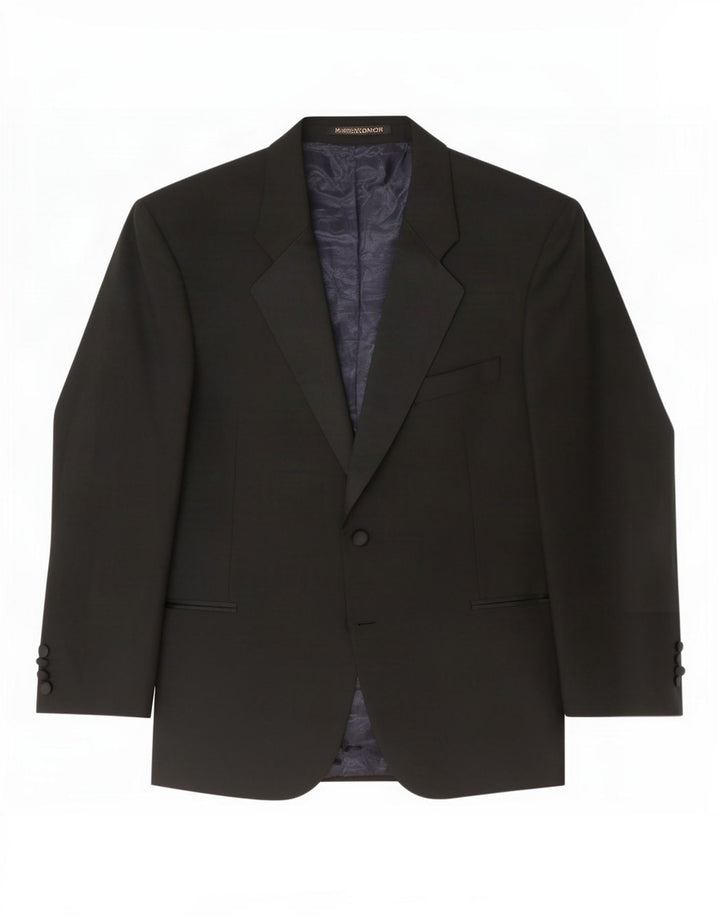 Marks & Spencer Chaqueta tipo blazer de 2 botones para hombre Talla 44 XL Lana negra