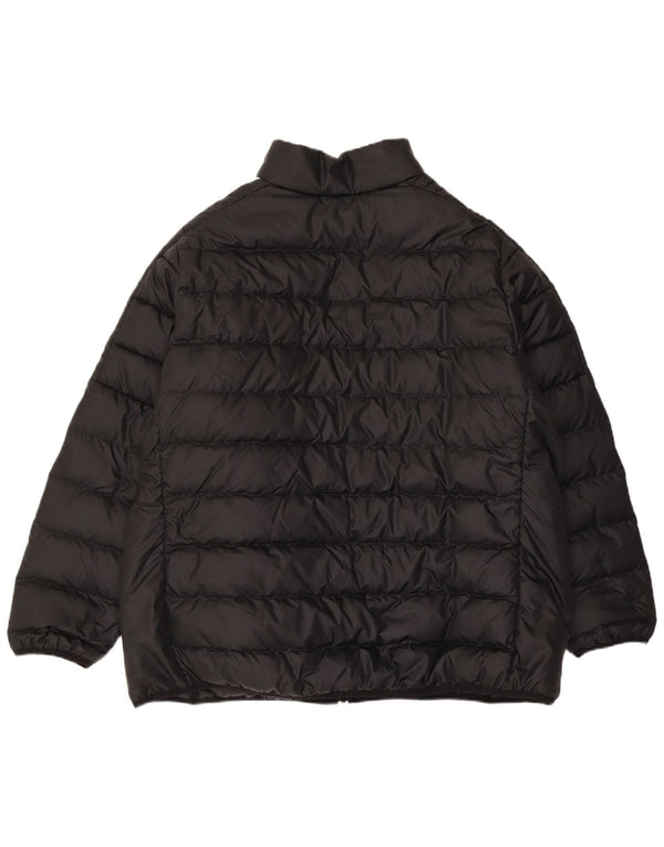 Adidas Chaqueta Acolchada Holgada Mujer ES 20/22 XL Negro Poliéster Deportes