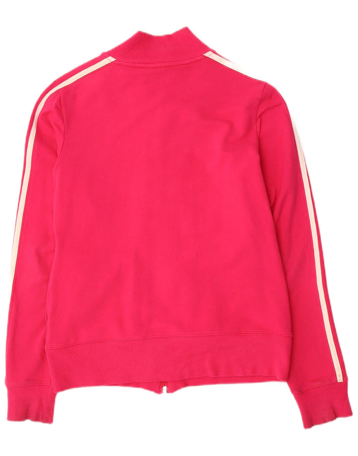 Adidas - Chaqueta de chándal para mujer, talla 10, algodón rosa pequeño