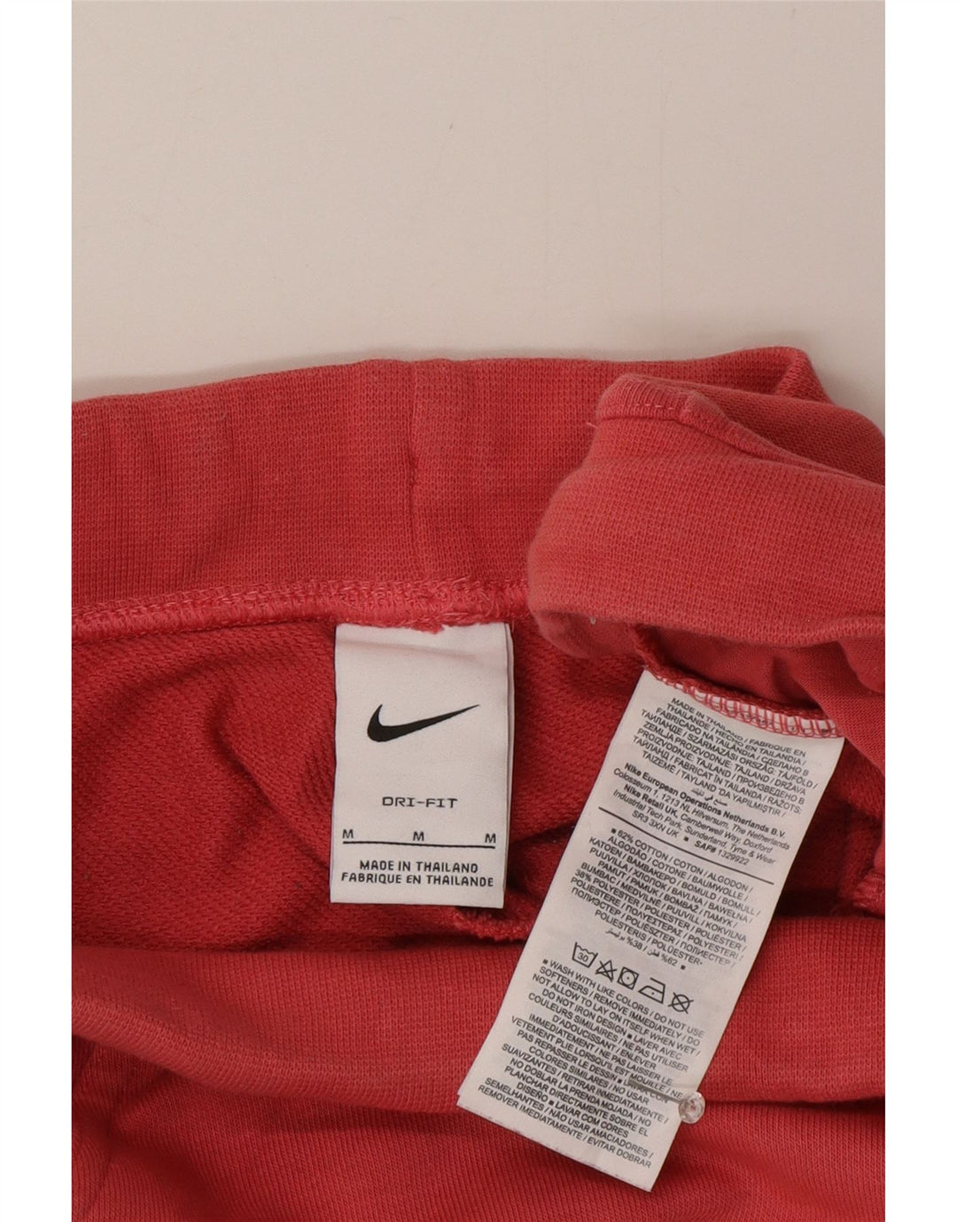 Nike - Pantalones de chándal para mujer, talla 40, algodón, color rosa medio