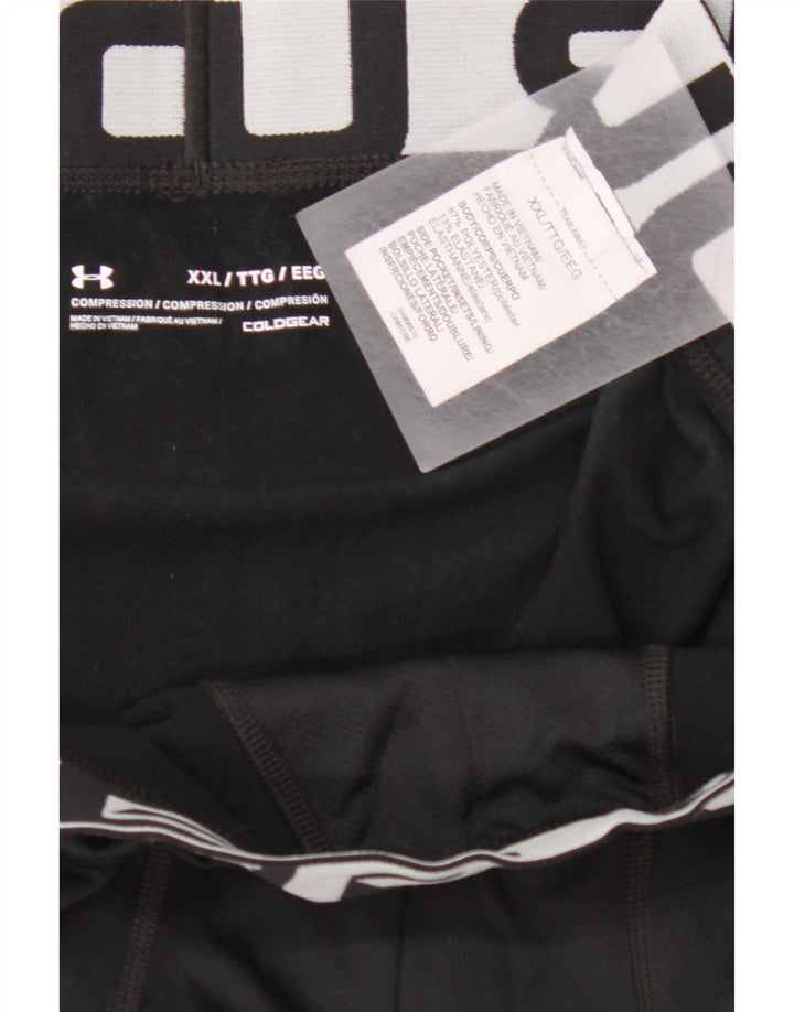 UNDER ARMOUR Leggings gráficos Cold Gear para hombre 2XL Poliéster negro