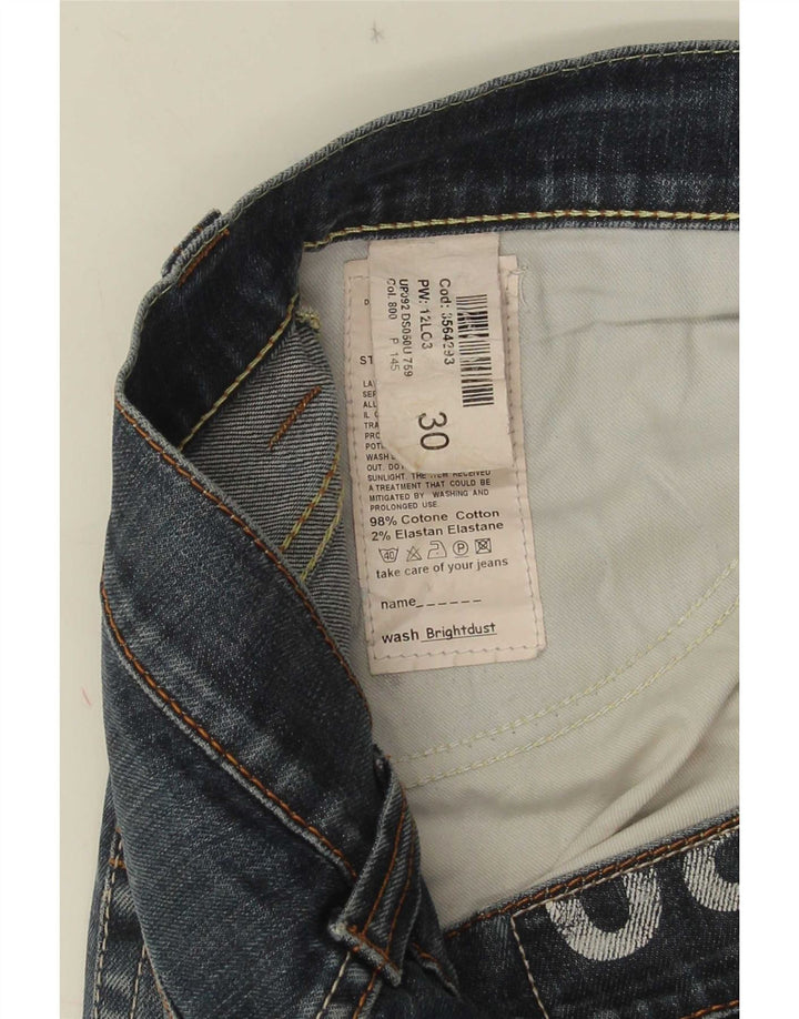 Vaqueros Dondup Mujer Slim W30 L32 Azul Algodón