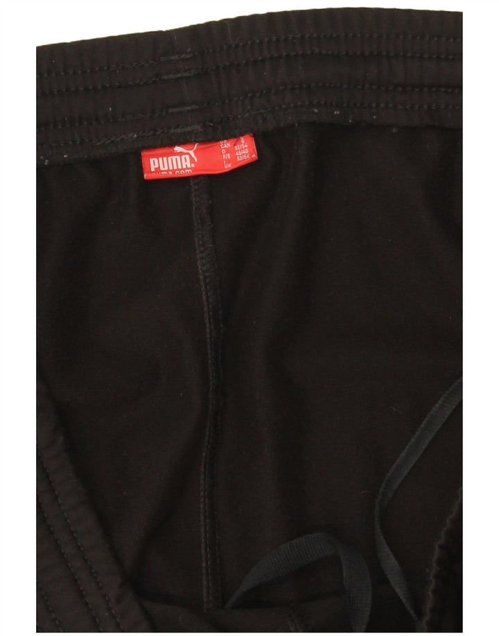 Puma - Pantalón de chándal para hombre, talla grande, color negro