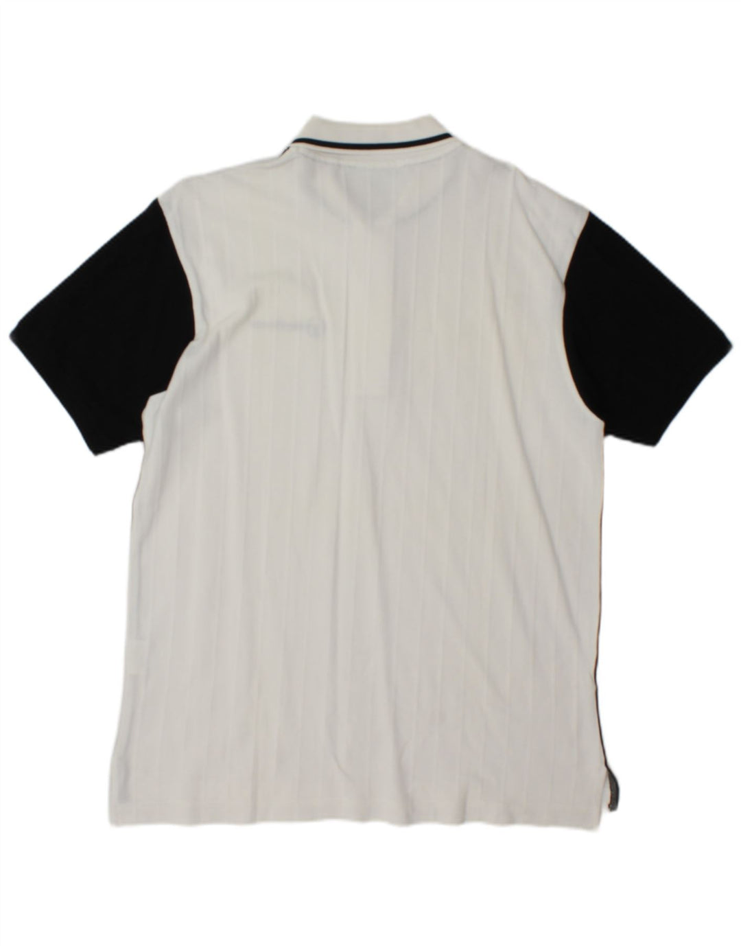 Sergio Tacchini Polo De Hombre De Algodón Color Block Blanco Mediano