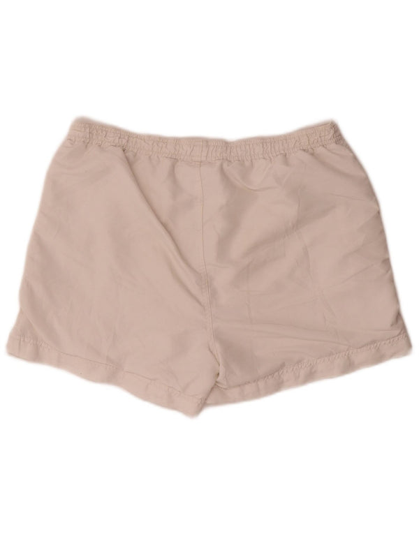 Puma - Pantalones cortos deportivos para mujer, talla 40, poliéster blanco mediano