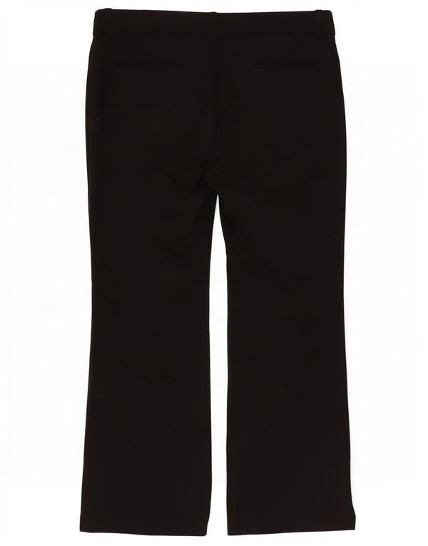 Marks & Spencer Pantalón Chino Bootcut para Mujer UK 40 Large W36 L27 Negro