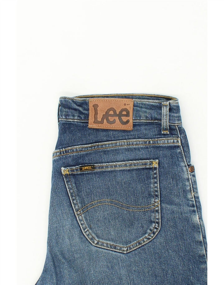 Vaqueros rectos para mujer LEE W34 L30 Algodón azul