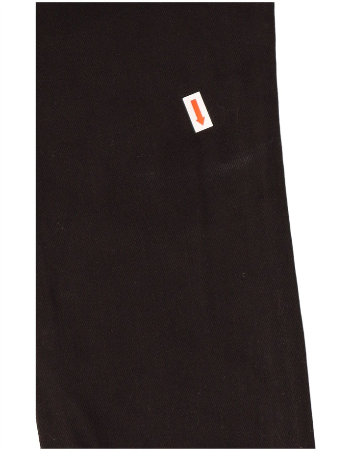 CALVIN KLEIN Vaqueros ajustados de cintura alta para mujer W26 L30 Algodón negro