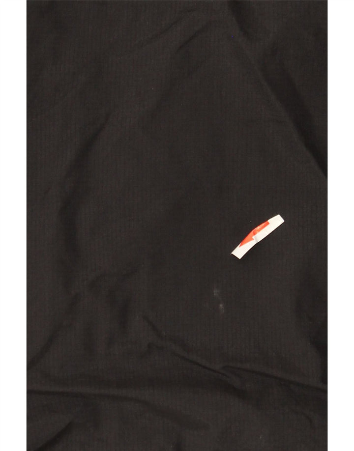Superdry Chaqueta impermeable gráfica para mujer UK 6 XS Nylon negro