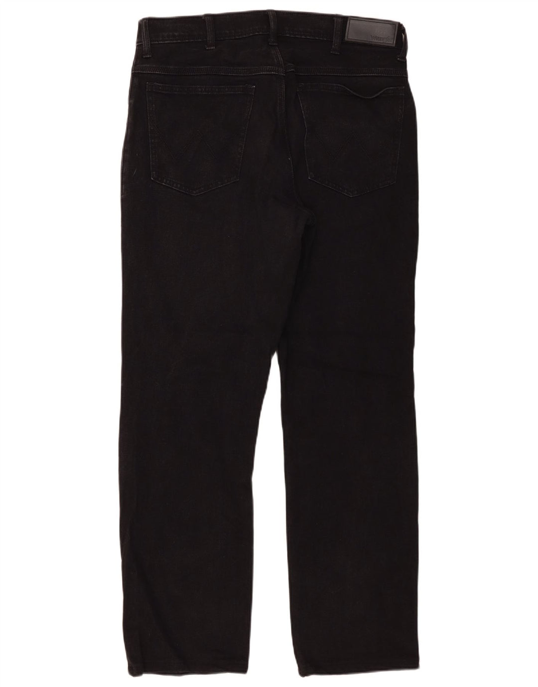 Wrangler Vaqueros rectos para hombre W34 L29 Algodón negro