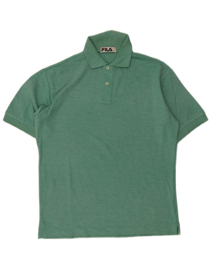 Polo Fila Hombre Pequeño Algodón Verde