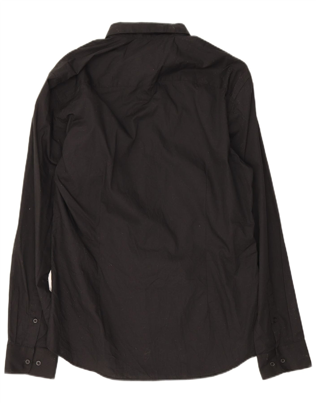 Camisa Jack & Jones Hombre Grande Algodón Negro