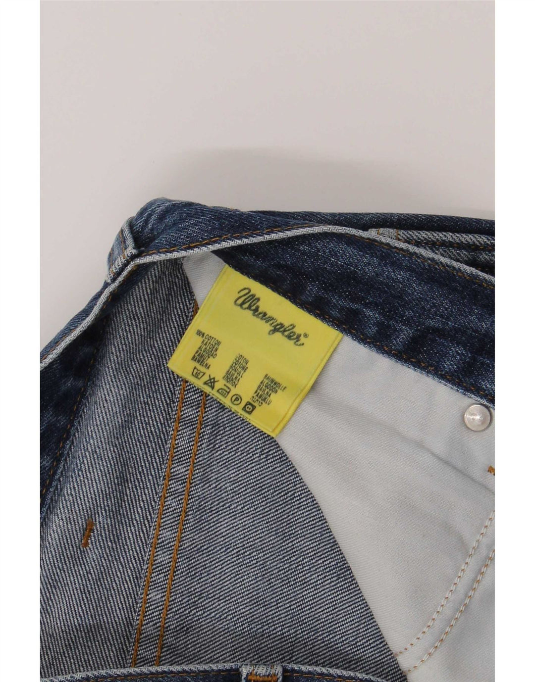 Wrangler Vaqueros rectos Texas para hombre W36 L32 Algodón azul